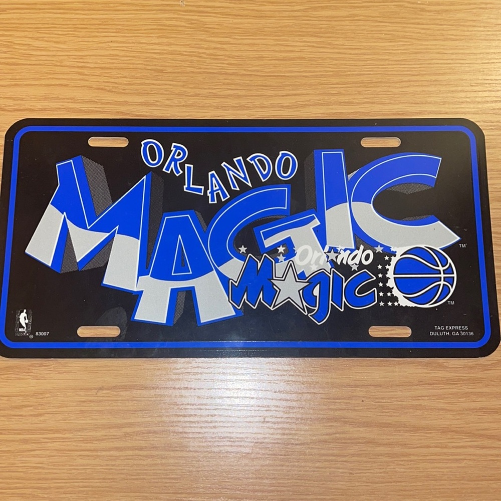 Orlando Magic license plate